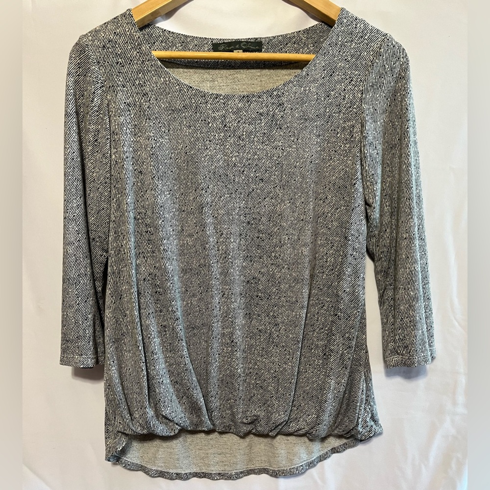 Rose & Olive Black and White Women's Blouse